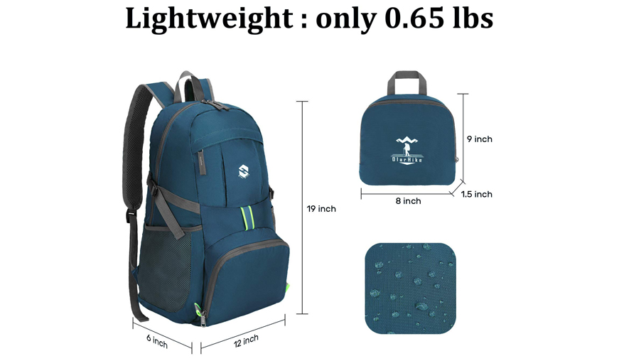 Light Weight Water Resistant Travel Backpack 